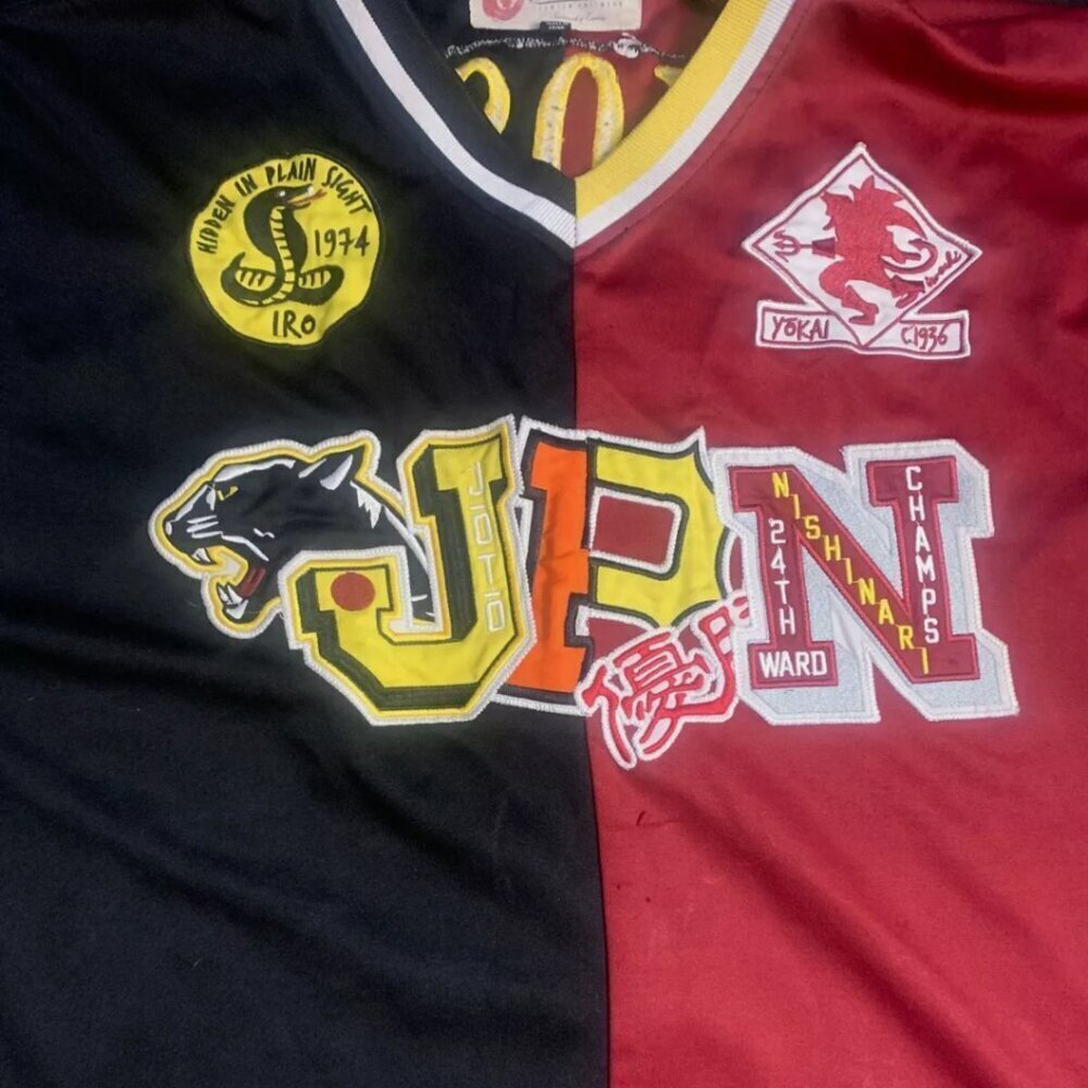 Iro Ochi mens red black and‎ yellow Jersey XL